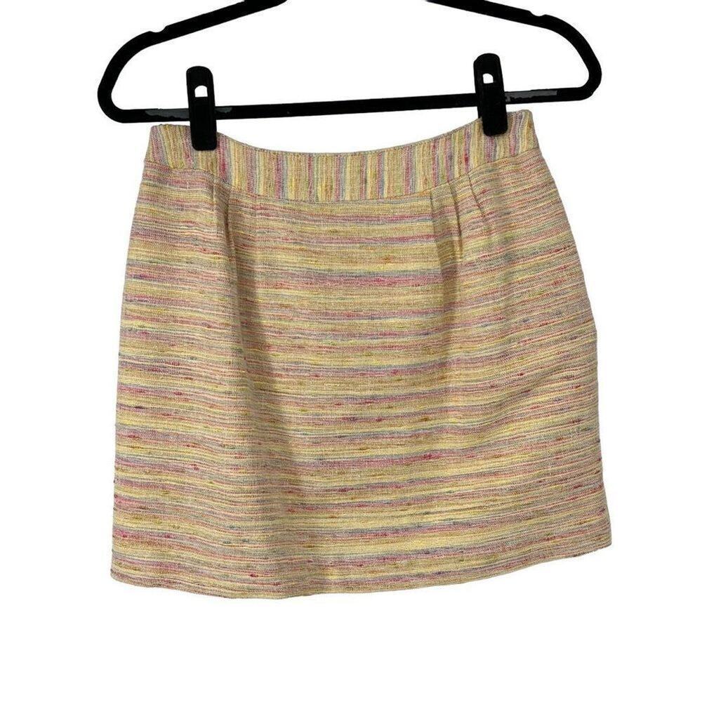 Leona by‎ Lauren Leonard Rainbow Mini Skirt